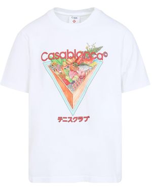 CASABLANCA T-Shirts - White