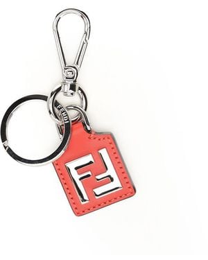 Fendi Squared Ff Keyrings