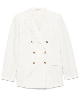 Calvin Klein Neutral Jackets - White