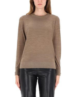 Michael Kors Merino Wool Jumper - Brown