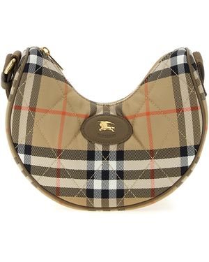 Burberry Horseshoe Crossbody Bags - Natural