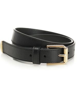 Givenchy 25Mm Voyou Metal Tip Belt Commercial Belts - Black