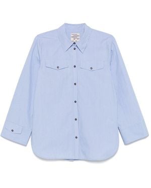 Baum und Pferdgarten Camicie Cotone-Donna - Blu
