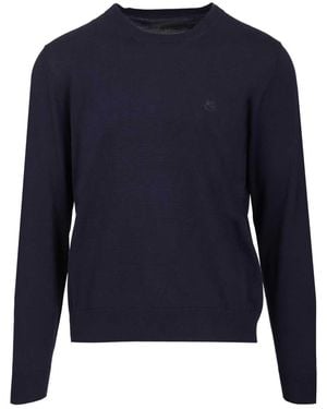 Etro Cotton Jumper Knitwear - Blue