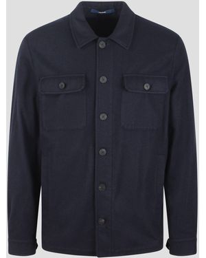 Drumohr Overshirt - Blue