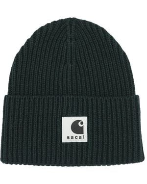 Sacai X Carhartt Wip Hats - Black