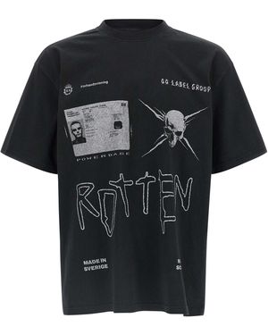 44 LABEL Commission T-Shirt - Black