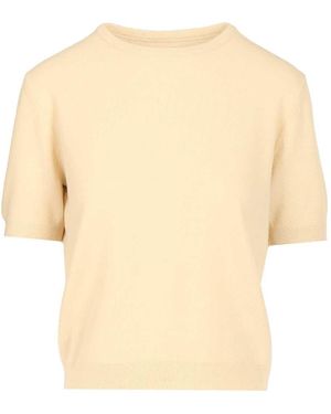 Maison Margiela Crewneck Knitwear - White