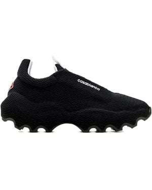 CASABLANCA Sneakers Senza Lacci Con Logo - Black