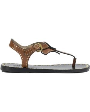 Isabel Marant Joonya Sandals Brown