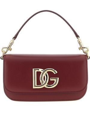 Dolce & Gabbana 3.5 Borse A Mano Bordeaux-Donna - Marrone