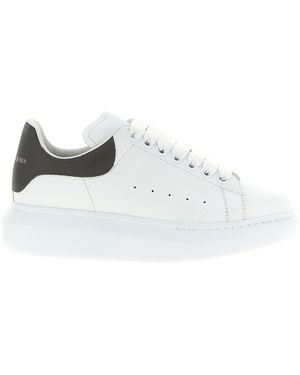 McQueen Larry Sneakers Grigio-Donna - Bianco