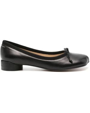 MM6 by Maison Martin Margiela Ballerine Pelle-Donna - Nero