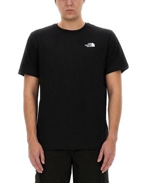 The North Face T-Shirt Con Logo - Black