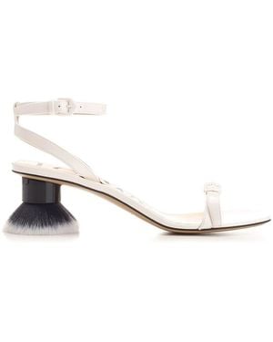 Loewe Petal" Sandals - Natural