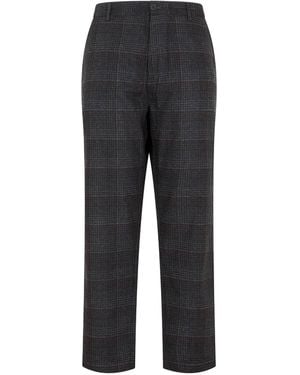 Universal Works Gray Charcoal Recycled Wool Military Chino