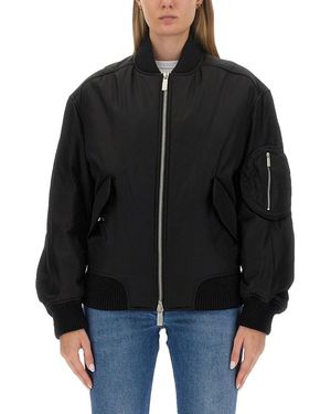 Off-White c/o Virgil Abloh Women Ny Gab Bomber Jacket - Black
