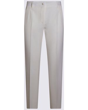 Dolce & Gabbana Trousers Light And Natural-Donna - Grigio