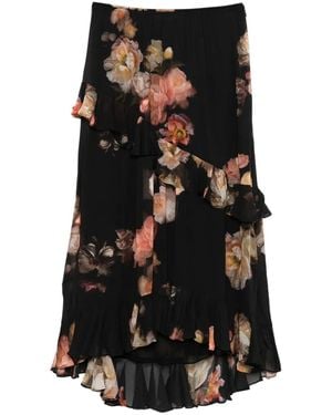 Zimmermann Hypnotic Midi Skirt - Black