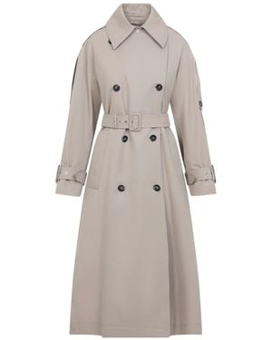 Sportmax Double Breasted & Peacoat Nude & Neutrals - Natural