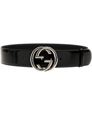 Gucci Incrocio Gg Belts - White