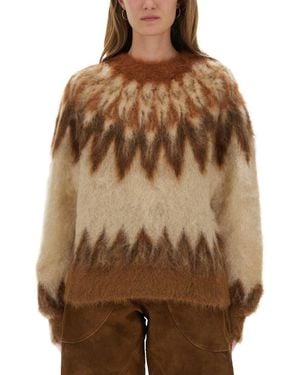 Isabel Marant Jersey "natania" - Brown