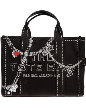 Marc Jacobs The Medium Tote Canvas Tote - Black