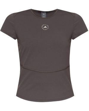 adidas By Stella McCartney Logo T-Shirt - Gray