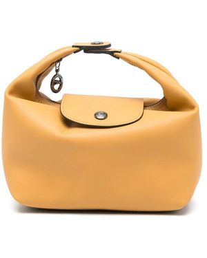Longchamp Leather Tote Bags - Metallic
