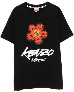 KENZO Cotton T Shirts - Black