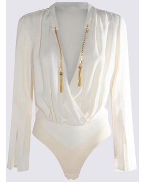 Elisabetta Franchi Dresses Milk-Donna - Bianco