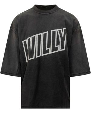 Willy Chavarria T Shirts - Black