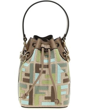 Fendi Mon Tresor Hand Bags - Multicolour