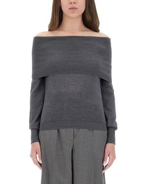 Stella McCartney Wool Turtleneck Jumper - Grey