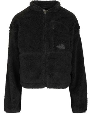 The North Face Extreme Pile Full Zip Fleece Knitwear - Black