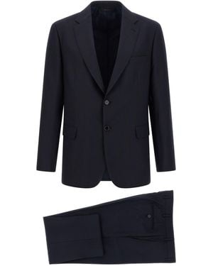 Brioni Trevi Blazers Blu-Uomo