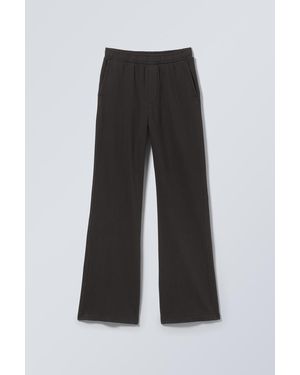 Weekday Flared Joggers - White