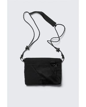 Weekday Mini Utility Crossbody Bag - Black