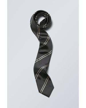 Weekday Slim Tie - Black