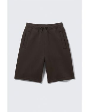 Weekday Loose Fit Scuba Shorts - White