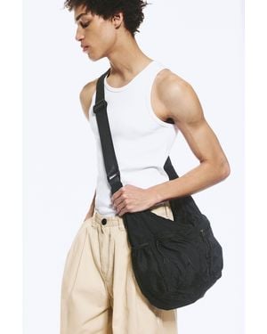 Weekday Pocket Crossbody Bag - Black