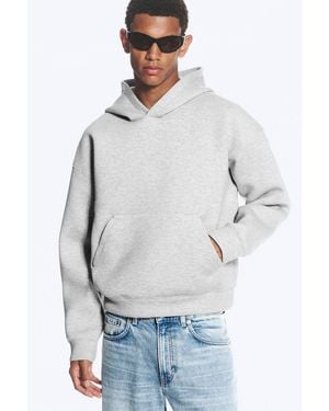 Weekday Simon Scuba Hoodie - Grey