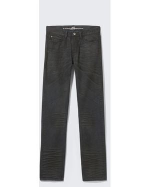 Cheap Monday Cm X Lb Issue Rigid Coated Jeans - Black