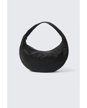 Weekday Medium Rounded Shoulder Bag - Black