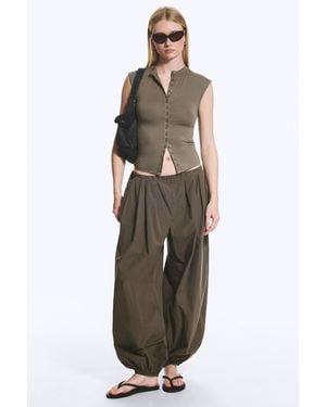 Weekday Balloon Cotton Trouser - Multicolour