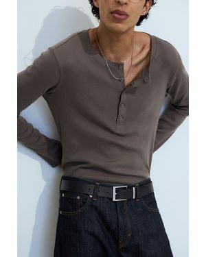 Weekday Leather Belt - Black