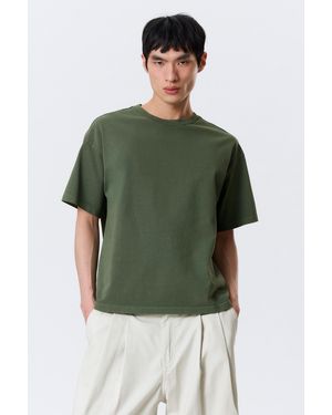 Weekday Loose Fit T-Shirt - Green