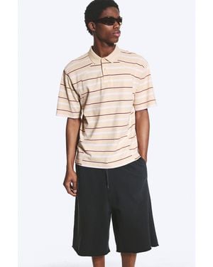 Weekday Boxy Geschnittenes, Lockeres Poloshirt - Mehrfarbig