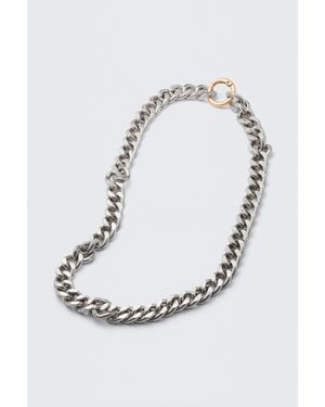 Weekday Chain Necklace - White