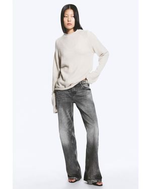 Weekday Loose Wool Blend Jumper - Grey